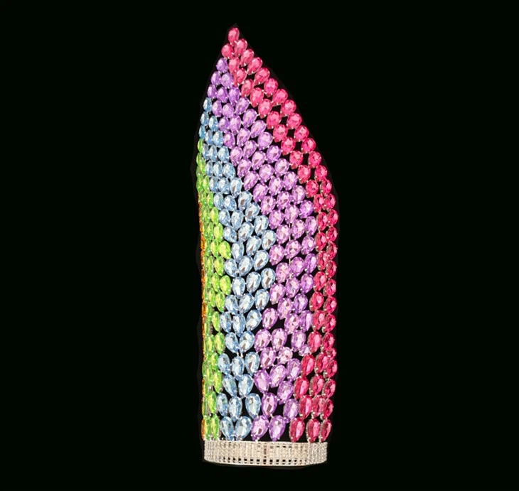 Water Drop Rainbow Color Crown suppliers